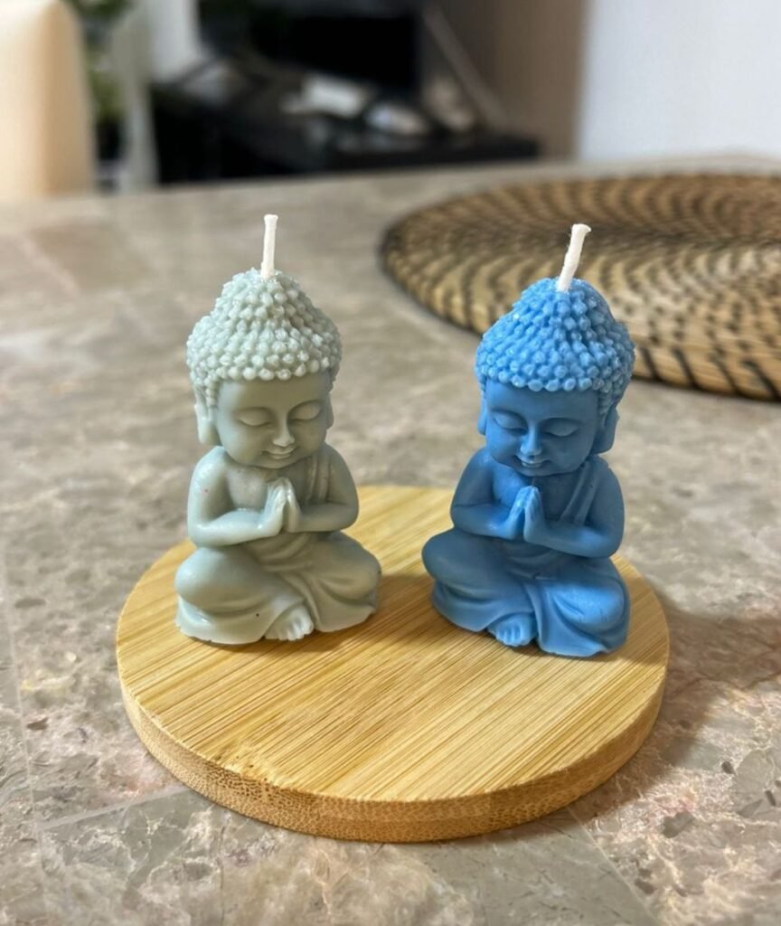 Buddha candles